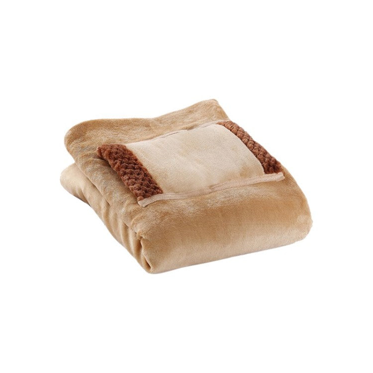 Electric Blanket USB Thermal Warm Heated Blanket - Camel Electric Blanket USB Thermal Warm Heated Blanket - Camel